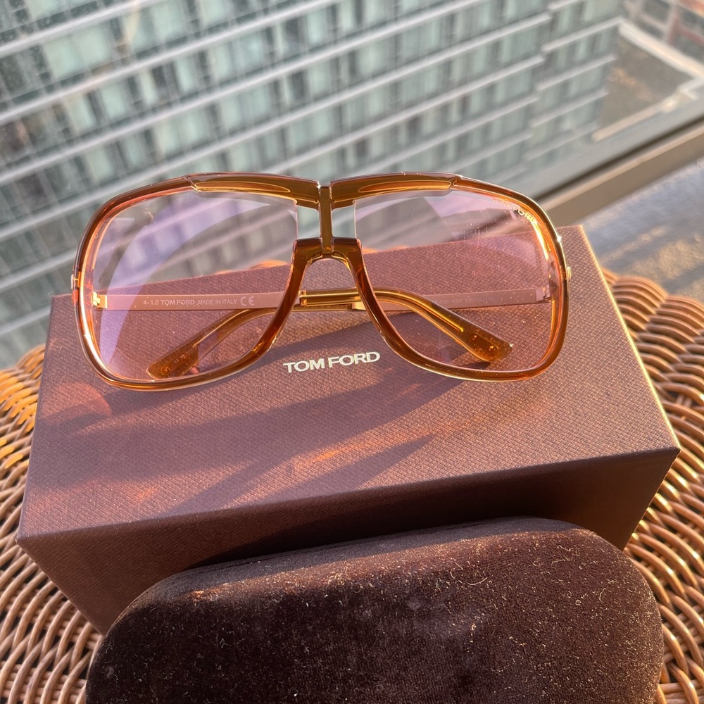 Tom Ford Mens Caine Sunglasses 62mm